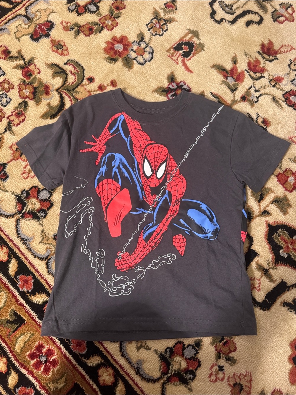Disney Spider-Man Kids Tee - Black Red Blue
